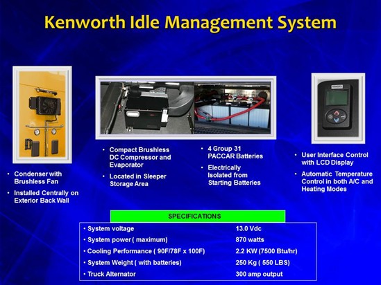 How to Keep a Kenworth T680 Idling
