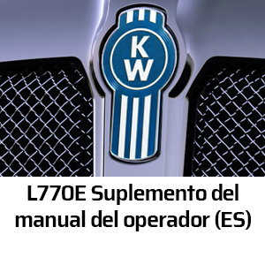 L770E Suplemento del manual del operador (ES)