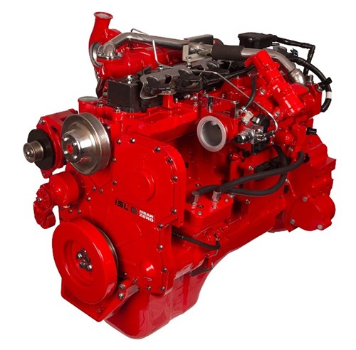 Kenworth Showcases T880S Mixer with ISL G Near Zero Engine at ACT