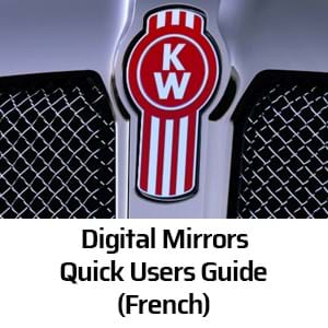 Digital Vision System Quick Reference Guide (FR)