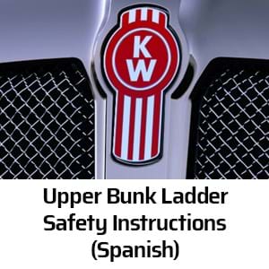 Upper Bunk Ladder Safety Instruction (ES)