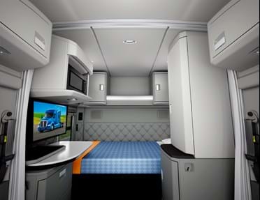 New Kenworth 76-inch Mid-Roof Sleeper For T680 and T880 Now in